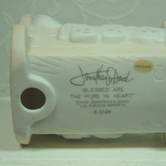 Vintage Jonathan & David figurine-"Blessed are the Pure in Heart"--1979 - Picture 4 of 4